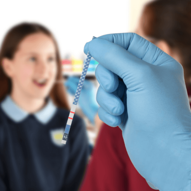 Intelligent Fingerprinting covid-19 lateral flow saliva test