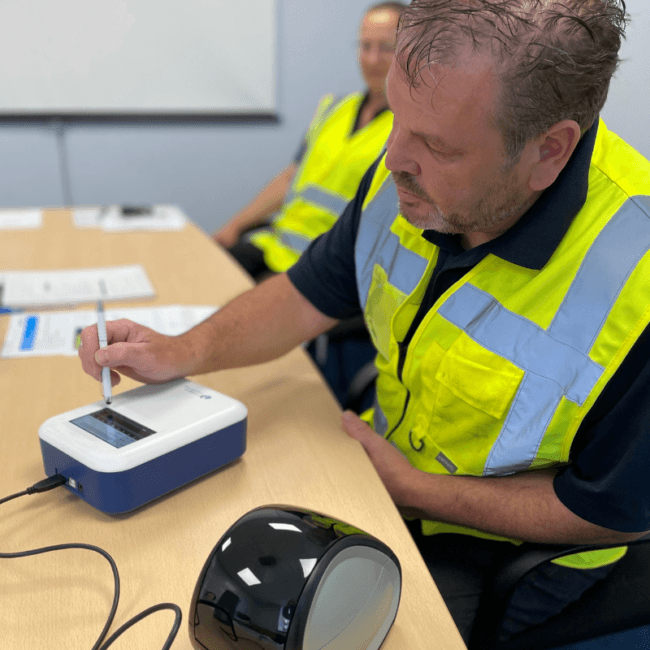 ParkerSteel Fingerprint Drug Testing